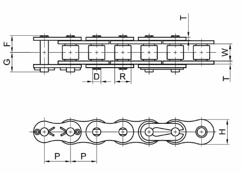 MFG. Stock # 4304 35 PROCOAT RIV X 10 FT New! 10 FT Box PEER Chain MFG. Stock # 4304 35 PROCOAT RIV X 10 FT New! 10 FT Box PEER Chain